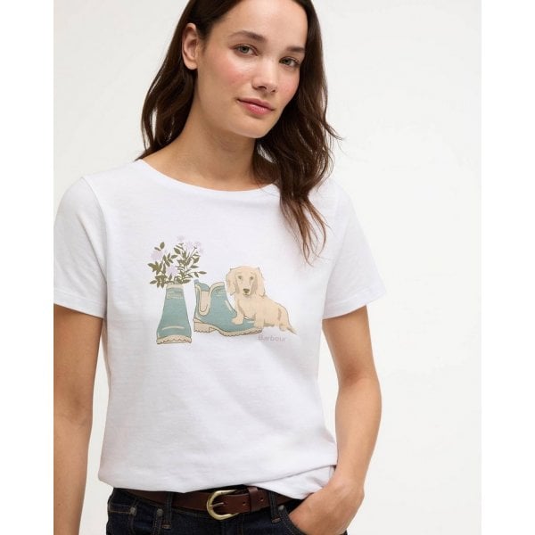 Brambles Tee in White