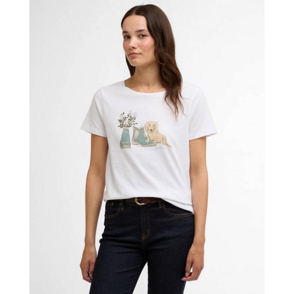 Brambles Tee in White