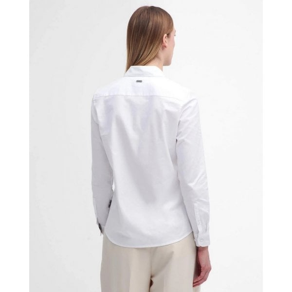 Derwent Shirt in White/Hessian Tartan