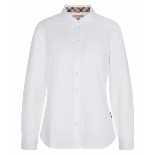 Derwent Shirt in White/Hessian Tartan