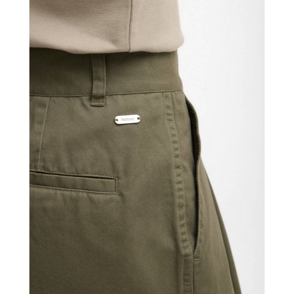 Fern Shorts in Dusky Green