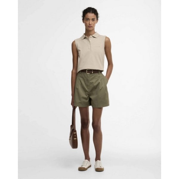 Fern Shorts in Dusky Green