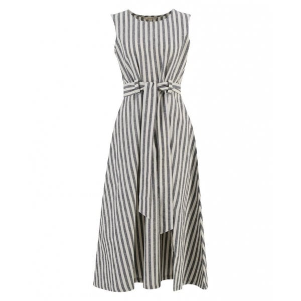 Inez Dress in Dark Navy