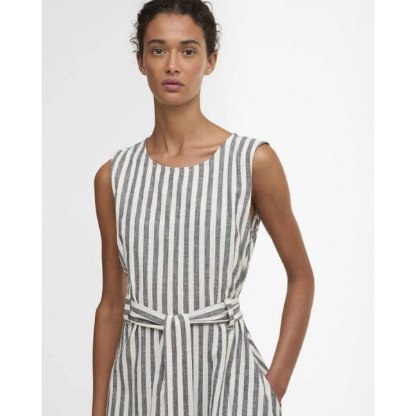 Inez Dress in Dark Navy