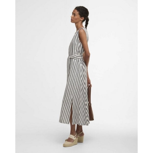 Inez Dress in Dark Navy
