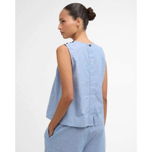 Josie Top in Light Chambray