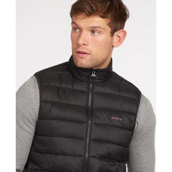 Mens Bretby Gilet in Black