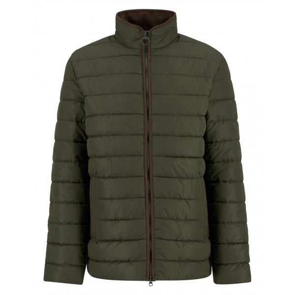 Mens Broughton Quilted Jacket in Olive