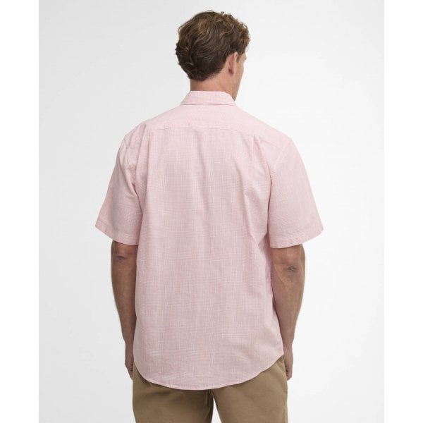 Mens Fleming SS Shirt in Pink