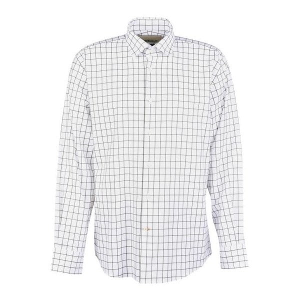 Mens Hanstead Country Active Regular LS Shirt in Mid Olive