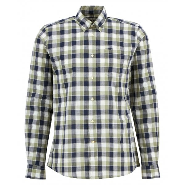 Mens Harwood Shirt in Olive