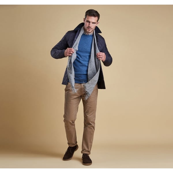 Mens Heritage Liddesdale Quilted Jacket in Navy