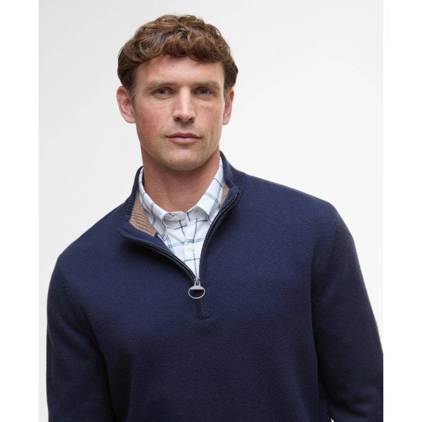 Mens Kelson Half Zip in Navy