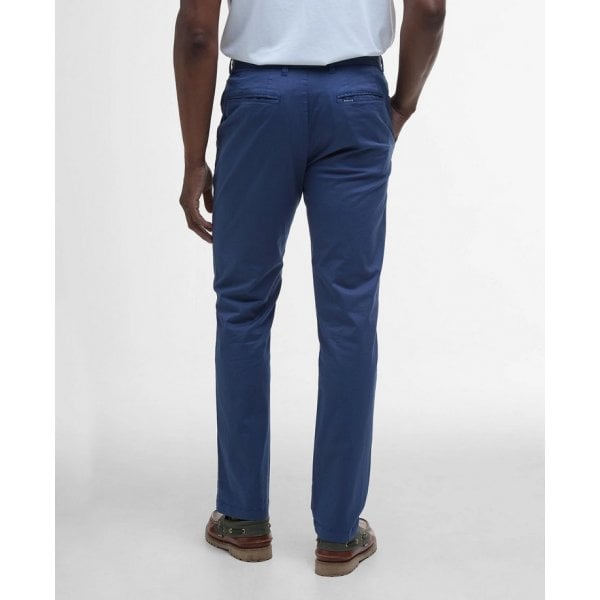 Mens Lightweight Stretch Tailored Fit Chino in Oceana