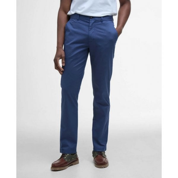 Mens Lightweight Stretch Tailored Fit Chino in Oceana
