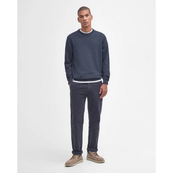 Mens Pima Crew in Navy