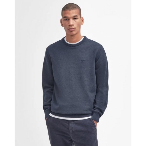 Mens Pima Crew in Navy
