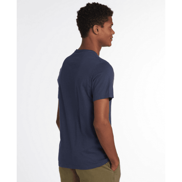 Mens Preppy T-Shirt in New Navy