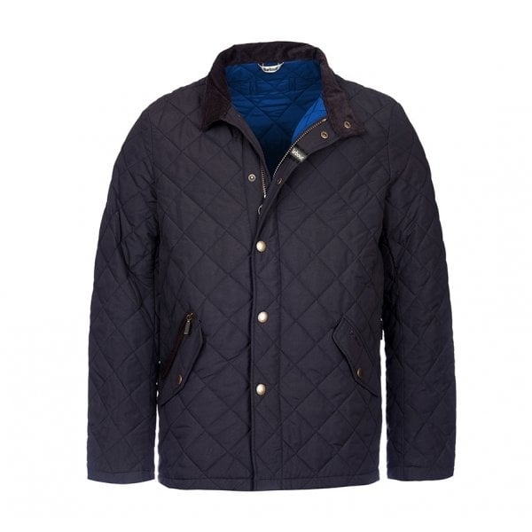 Mens Shoveler Quilted Jacket in Navy