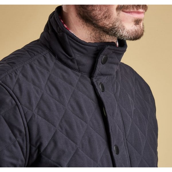 Mens Shoveler Quilted Jacket in Navy