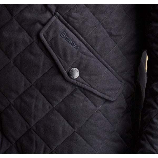 Mens Shoveler Quilted Jacket in Navy