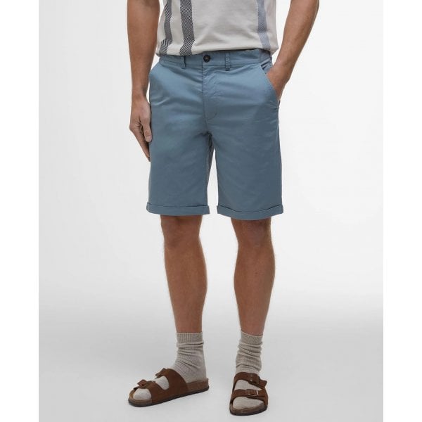 Mens Smart Chino Shorts in Lead