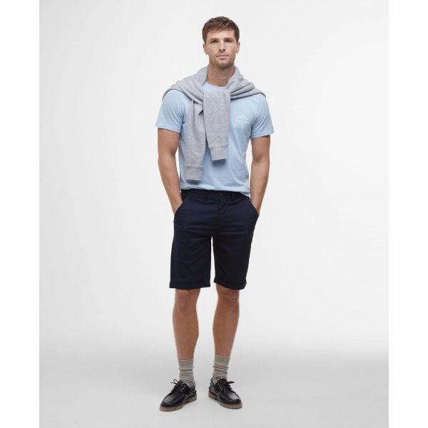 Mens Smart Chino Shorts in Navy