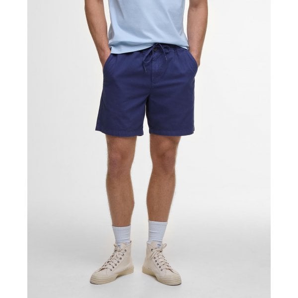 Mens Washed Oxford Shorts in Oceana