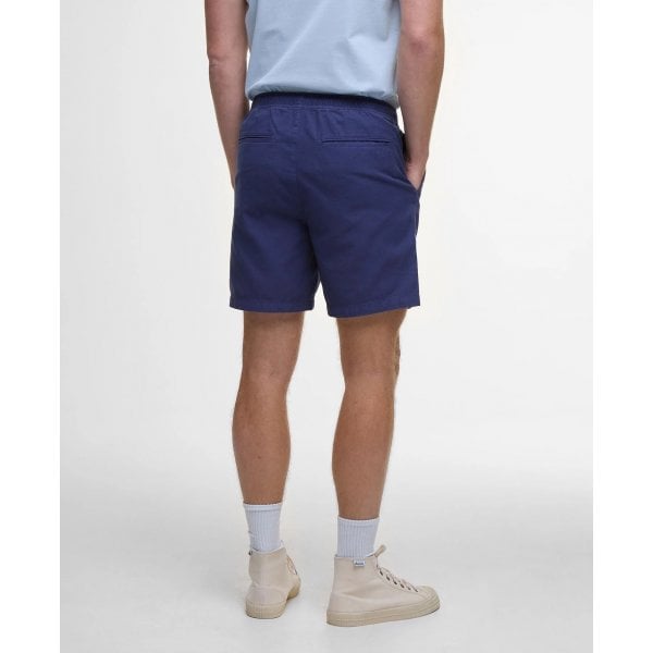 Mens Washed Oxford Shorts in Oceana