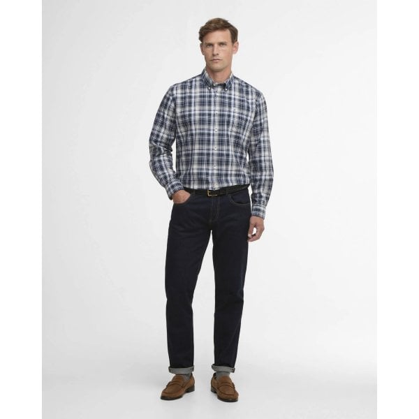 Mens Witton Shirt in Navy