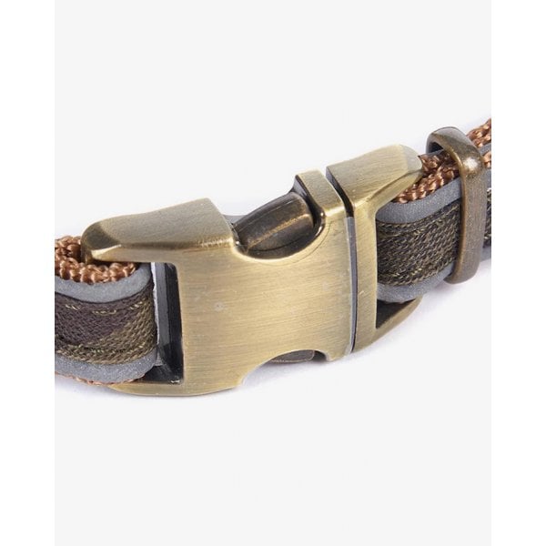 Reflective Dog Collar in Classic Tartan