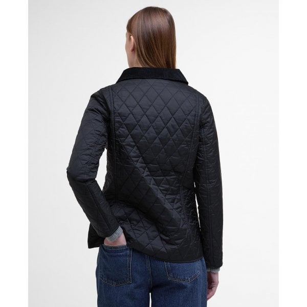 Womens Annandale Quilted Jacket in Black