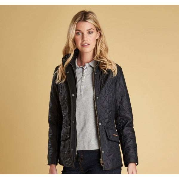 Womens Cavalry Polarquilt Jacket in Black