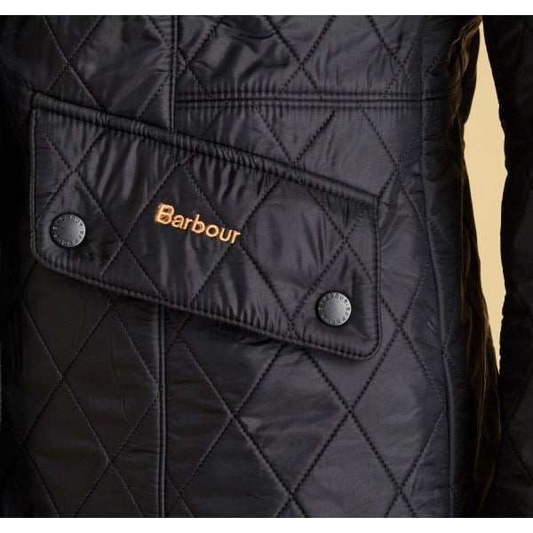 Womens Cavalry Polarquilt Jacket in Black