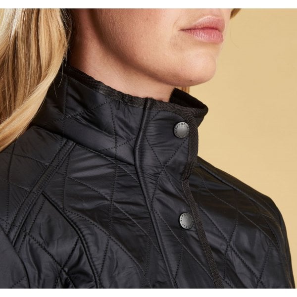 Womens Cavalry Polarquilt Jacket in Black