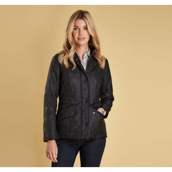 Womens Cavalry Polarquilt Jacket in Black
