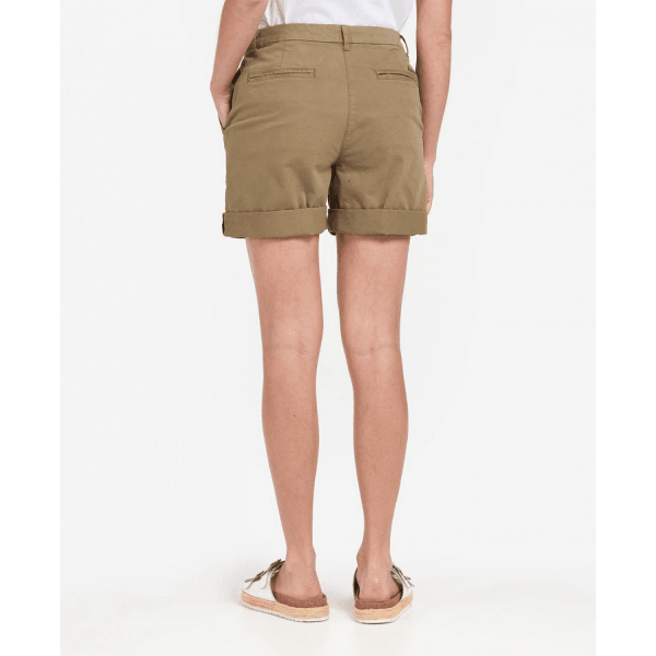 Womens Chino Shorts in Khaki