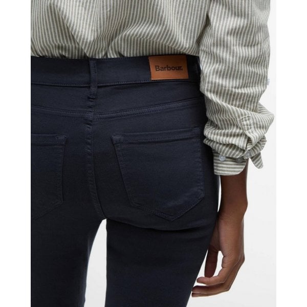 Womens Essential Slim Trouser in Navy