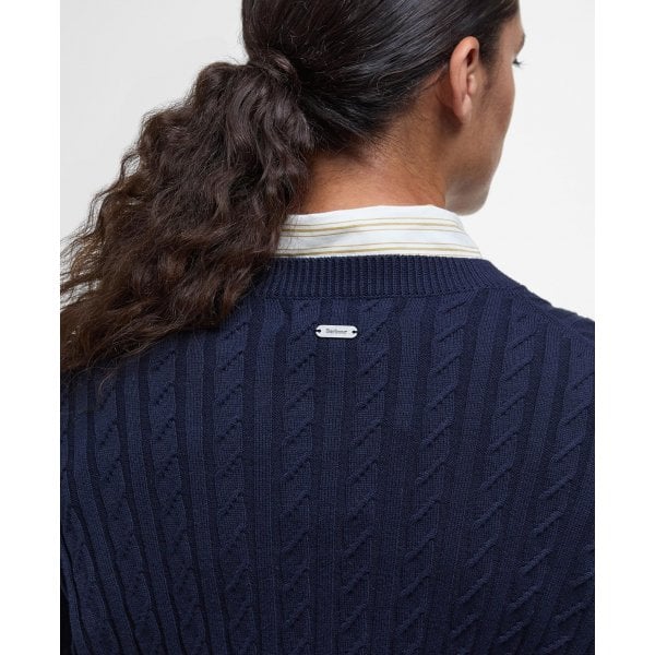 Womens Hartland Crew in Navy
