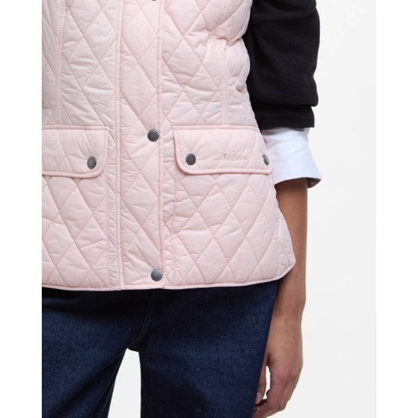 Womens Otterburn Gilet In Primrose Pink