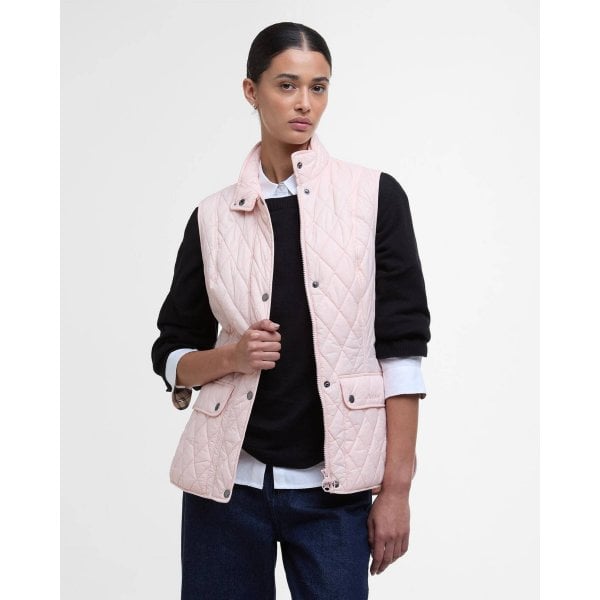 Womens Otterburn Gilet In Primrose Pink