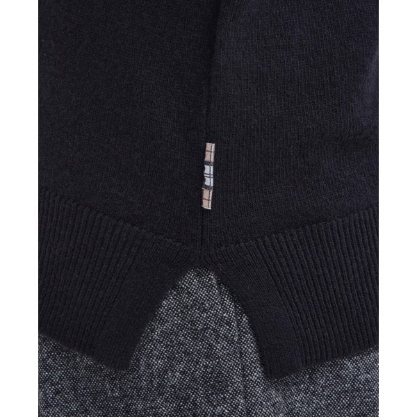 Womens Pendle Roll Neck Jumper in Black