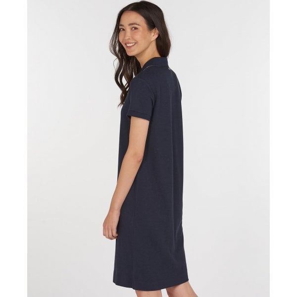 Womens Polo Dress in Navy