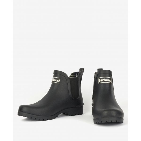 Womens Wilton Ankle Wellington in Black