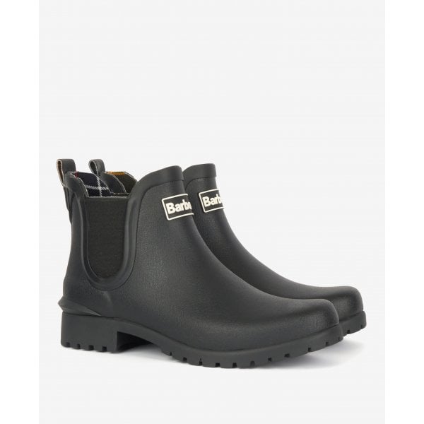 Womens Wilton Ankle Wellington in Black