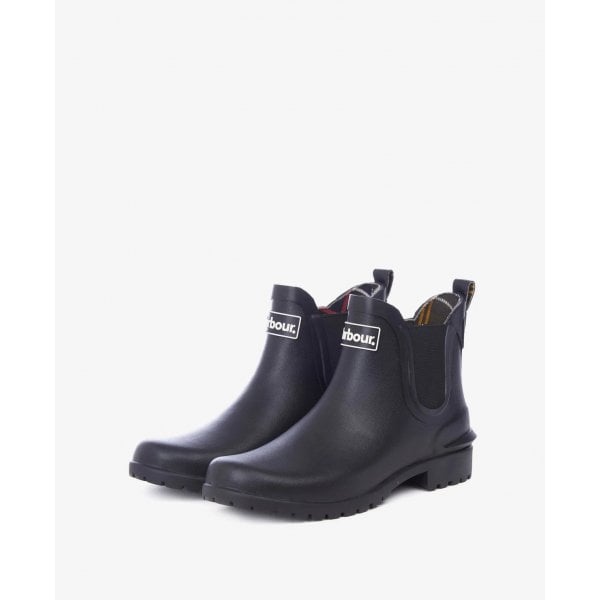 Womens Wilton Ankle Wellington in Black