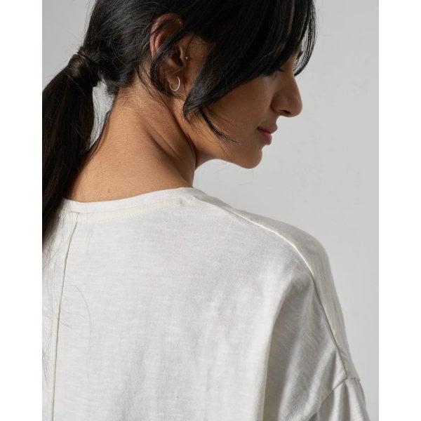 Womens Lola Boxy T Shirt in White
