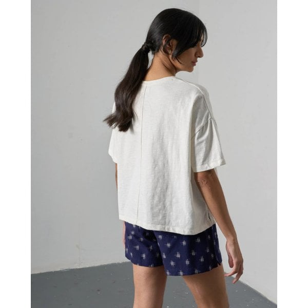 Womens Lola Boxy T Shirt in White