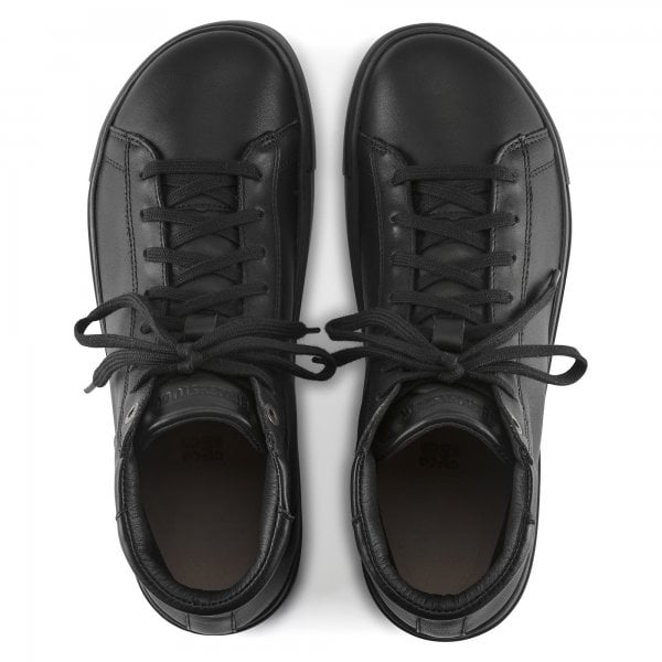 Birkenstock Bend Mid Black Smooth Leather Reg Fit