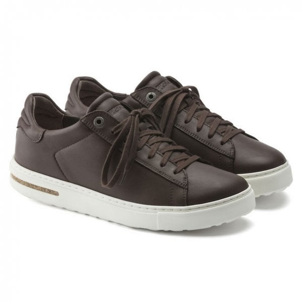 Mens Bend Low Trainer in Roast Leather